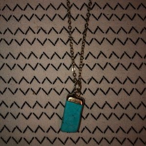 turquoise pendant necklace